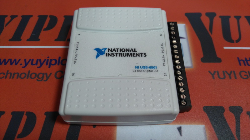 NATIONAL INSTRUMENTS 24-line Digtal 1/0 NI USB-6501 - 裕益科技自動化設備可程式編碼器 ...